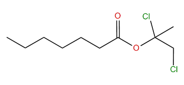 1,3-Dichloroisopropyl heptanoate